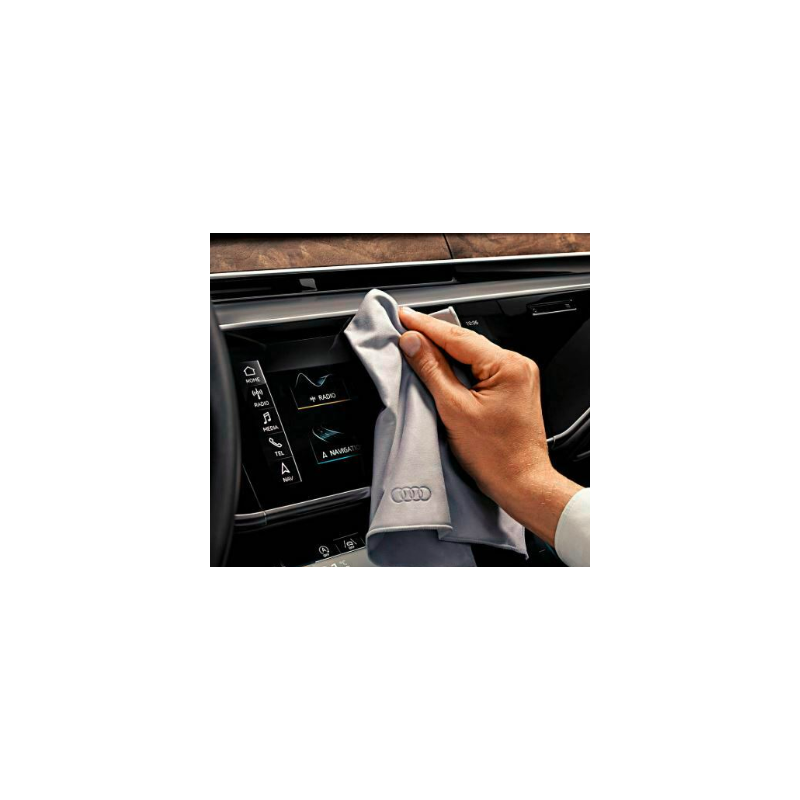 Chiffon de Nettoyage Original Audi pour Écrans Tactiles et Entretien Intérieur
