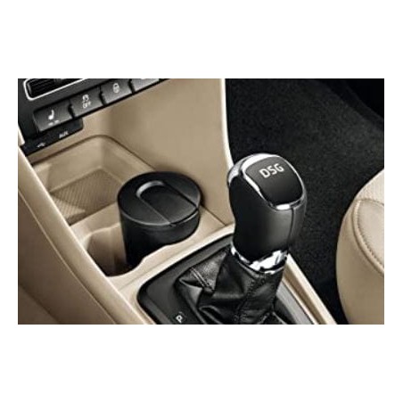 Cendrier Original Skoda avec Boîtier Console Centrale Noir
