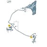 Support de fixation lave-phares Audi A4 B9 Support de fixation lave-phares Audi A4 B9