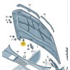 Butée de capot Audi A4 B9 A5 A8 Q5 Butée de capot Audi A4 B9 A5 A8 Q5