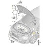 Câble de déverrouillage du capot Audi A3 2004-2013 Câble de déverrouillage du capot Audi A3 2004-2013