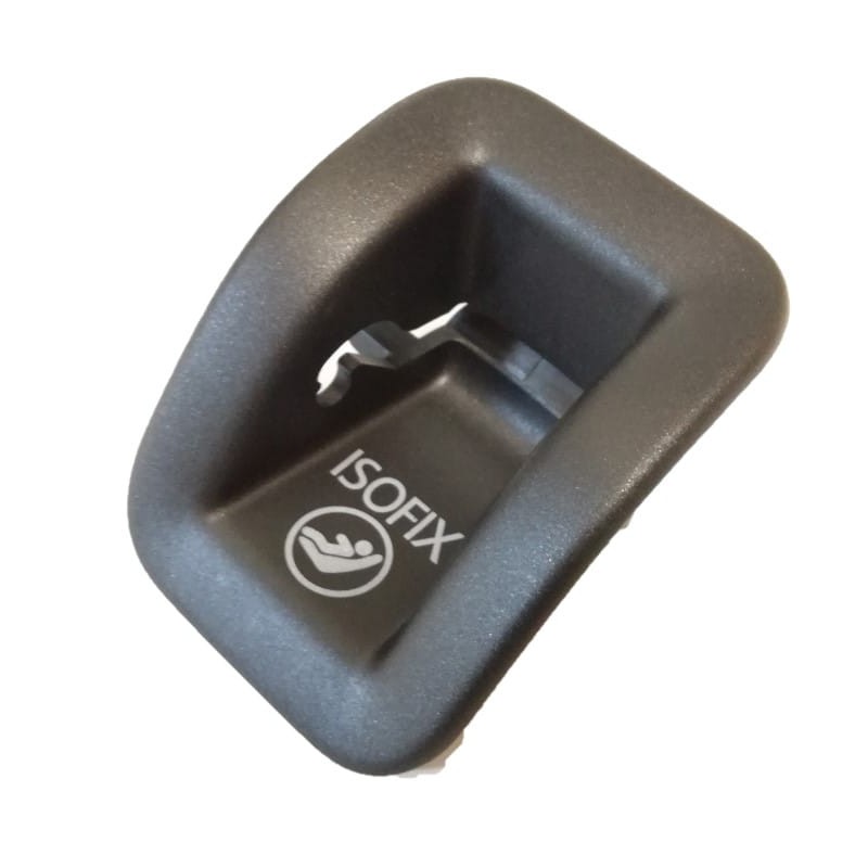 Cache-guide de fente ISOFIX - noir