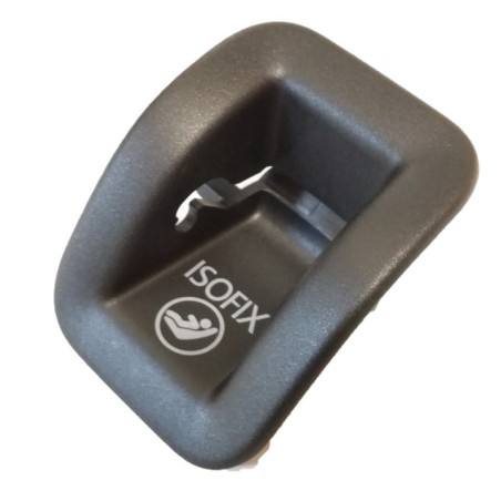 Cache-guide de fente ISOFIX - noir Cache-guide de fente ISOFIX - noir