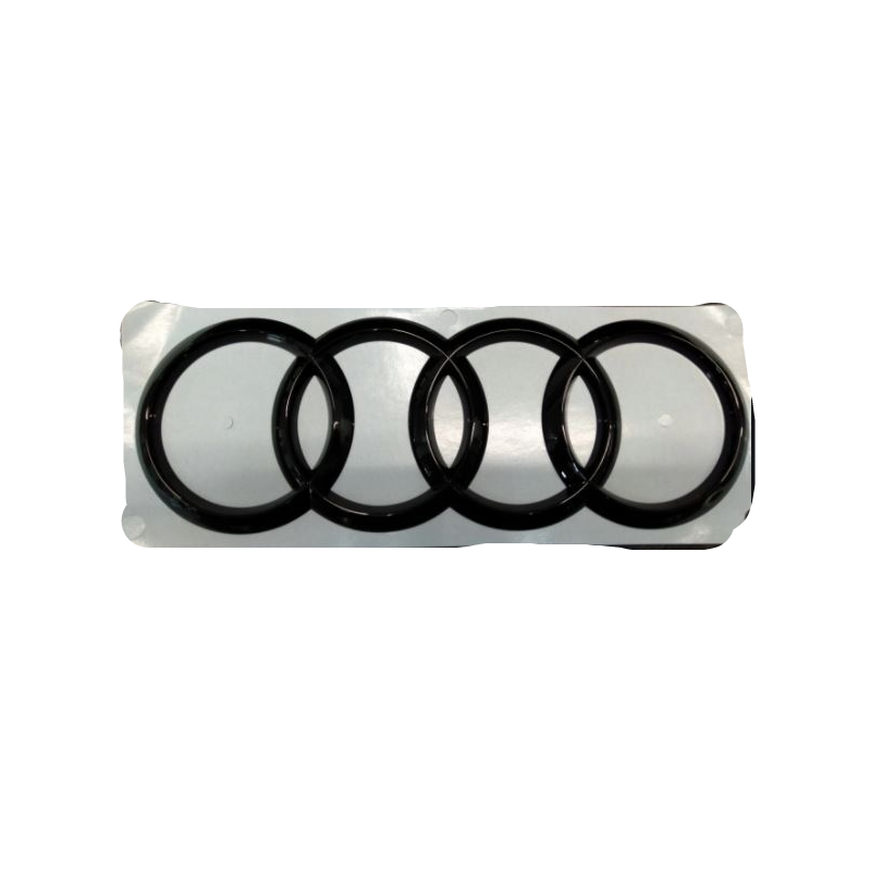 Emblème arrière anneaux noirs Audi A4 B9 limousine