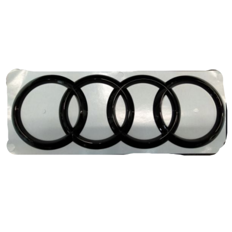 Emblème arrière anneaux noirs Audi A4 B9 limousine Emblème arrière anneaux noirs Audi A4 B9 limousine
