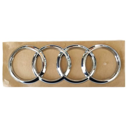 Emblème de couvercle arrière anneaux Audi badge Audi A8 D4 2010-2017 Emblème de couvercle arrière anneaux Audi badge Audi A8 D4 2010-2017