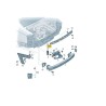Support de goupille de sécurité pour support de pare-chocs arrière Audi A6 C7 2011-2018 Support de goupille de sécurité pour support de pare-chocs arrière Audi A6 C7 2011-2018
