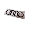 Emblème anneaux noirs Audi hayon arrière Audi A7 RS7 Emblème anneaux noirs Audi hayon arrière Audi A7 RS7