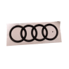 Emblème anneaux noirs Audi hayon arrière Audi A7 RS7 Emblème anneaux noirs Audi hayon arrière Audi A7 RS7