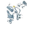 Clip de retenue de couvercle de distribution VW AUDI SEAT SKODA Clip de retenue de couvercle de distribution VW AUDI SEAT SKODA