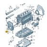 Bouchon de carter de distribution 1.8 2.0 TSI TFSI Bouchon de carter de distribution 1.8 2.0 TSI TFSI