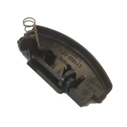 Bouton de verrouillage du loquet de couvercle Amrest noir