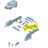 Support de roue de secours VW Caddy 2021- Support de roue de secours VW Caddy 2021-