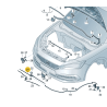 Câble d'ouverture capot avant Seat Leon IV | Cupra 2020- Câble d'ouverture capot avant Seat Leon IV | Cupra 2020-