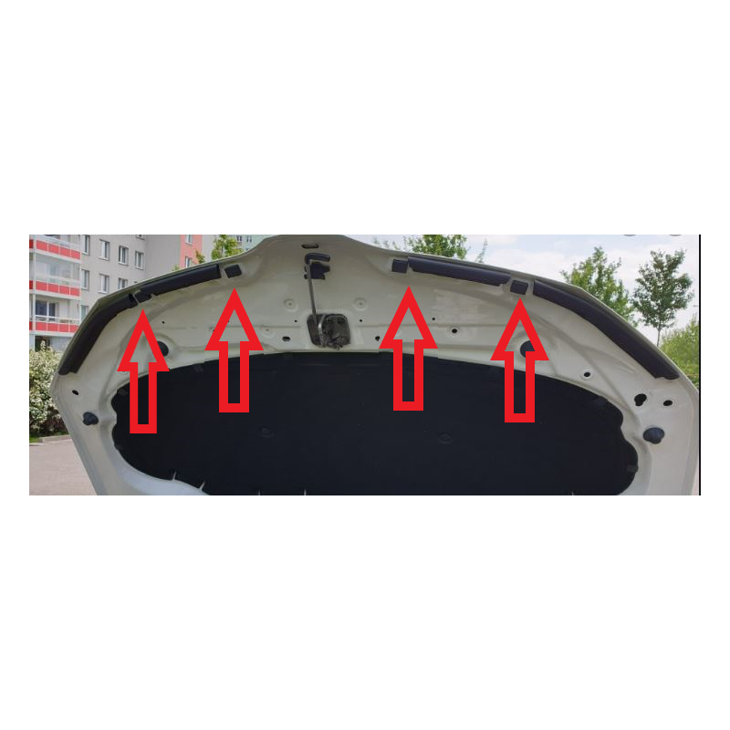 Capot pare-chocs 18x10,5 Skoda SEAT