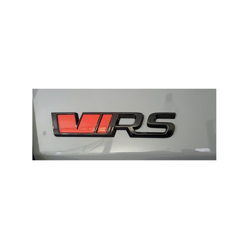 Inscription rouge noir emblème badge SKODA OCTAVIA IV 2020-