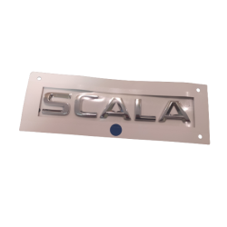 Lettres chromées emblème arrière SCALA