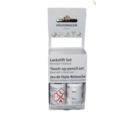 Ensemble de crayons de retouche LZ7H gris météore nacré