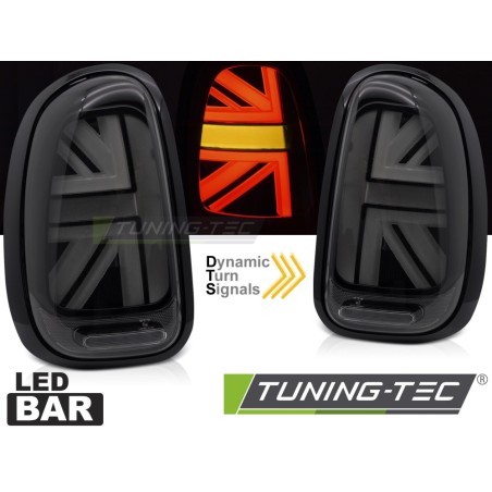 Feux arrière LED fumés compatibles MINI COOPER R60 10-16