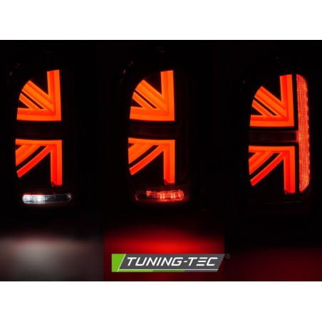 Feux arrière LED rouges compatibles MINI COOPER R55 CLUBMAN 07-14