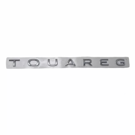 Lettrage Touareg emblème de hayon logo autocollant chrome brillant d'origine VW