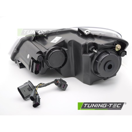 HEADLIGHTS BLACK LED fits VW POLO V 9-17 HEADLIGHTS BLACK LED fits VW POLO V 9-17