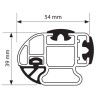 NORDRIVE KARGO PLUS Barres de toit 4-Barres pour CITROEN JUMPER 2 NORDRIVE KARGO PLUS Barres de toit 4-Barres pour CITROEN JUMPER 2