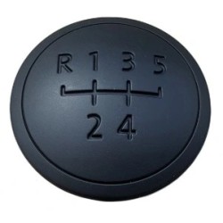 VW T5 T6 Emblème Original Pommeau de Vitesse Noir 5 Vitesses