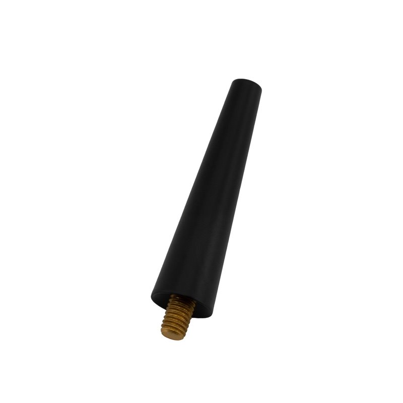 100% Cuivre Antenne Aero VIII, longueur 55mm - noir