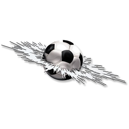 Autocollant Graphic Crashed Football - 24x7x5cm