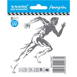 Autocollant AutoTattoo Runner man - 9,7x9,9cm