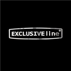 Autocollant Nickel 'EXCLUSIVE LINE' - 75x15mm