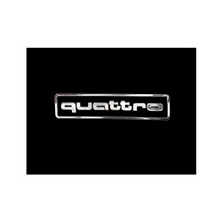 Autocollant Nickel 'QUATTRO' - 85x20mm