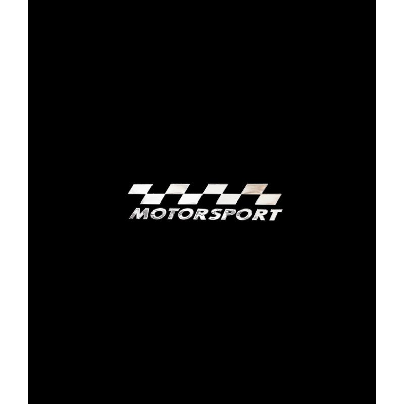 Autocollant Nickel 'MOTORSPORT' - 70x15mm
