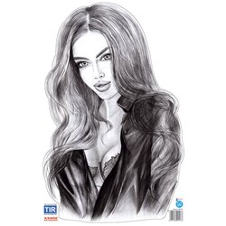 Autocollant AutoTattoo Sara girl - 30,4x47,7cm