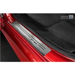 Seuils de portes inoxydable sur mesure pour BMW X6 F16 2014-2019 - 'Special Edition' - 4-pièces