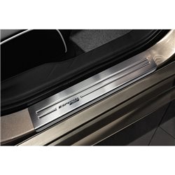 Seuils de portes inoxydable sur mesure pour Mitsubishi ASX 2010- - 'Special Edition' - 4-pièces