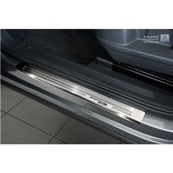Seuils de portes inoxydable sur mesure pour Volkswagen Tiguan II 2016-2020 & FL 2020- incl. Allspace 2017-2020 & FL 2020-2024 - 