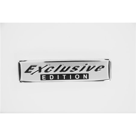 Emblème/Logo d'aluminium - EXCLUSIVE EDITION - 7,3x1,7cm