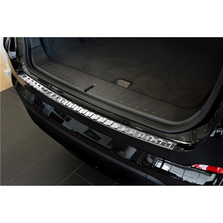 Protection de seuil arrière inox sur mesure pour BMW X4 F26 2014-