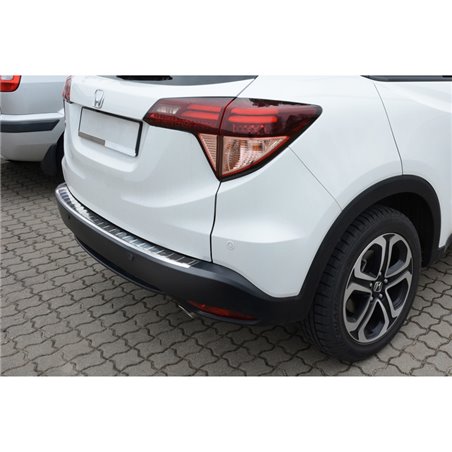 Protection de seuil arrière inox sur mesure pour Honda HR-V 2015-2018 & FL 2018- Excl. HR-V 2020 Sport 'Ribs'