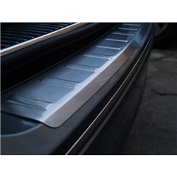 Protection de seuil arrière inox sur mesure pour Skoda Superb Combi 2009-2013 'Ribs'