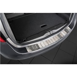 Protection de seuil arrière inox sur mesure pour Opel Meriva B 2010-2013 & 2013- 'Ribs'