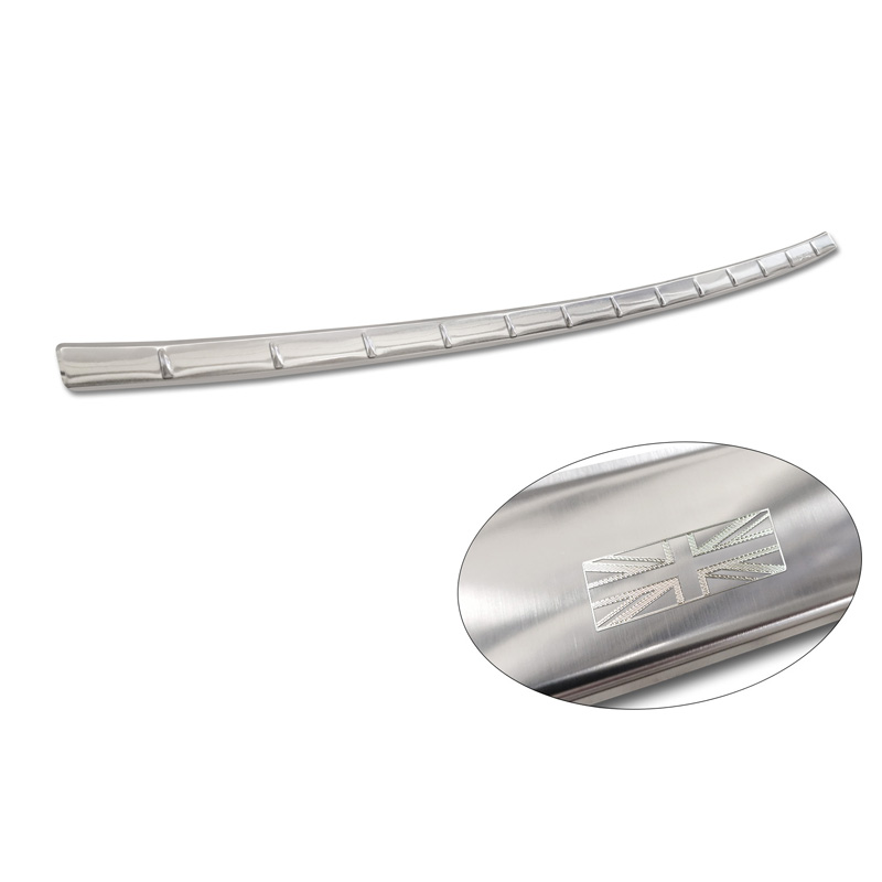Protection de seuil arrière inox sur mesure pour MG 4 (EV) 2022- 'British Flag'