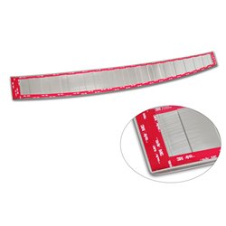 Protection de seuil arrière inox sur mesure pour Mercedes EQE SUV (X294) 2022- 'Ribs'