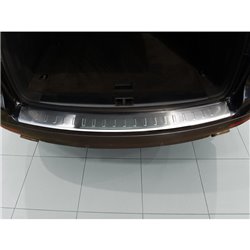 Protection de seuil arrière inox sur mesure pour Volkswagen Touareg 2007-2010 'Ribs'