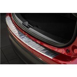 Protection de seuil arrière inox sur mesure pour Mazda CX-5 2012-2017 'Ribs'