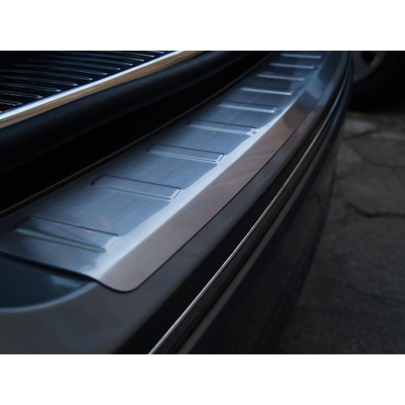 Protection de seuil arrière inox sur mesure pour BMW Série 3 F31 Touring 2012-2015 & FL 2015- incl. M-Sport 'Ribs'