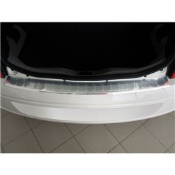 Protection de seuil arrière inox sur mesure pour Volkswagen Up! 3/5 portes 2012-2016 & FL 2016- 'Ribs'