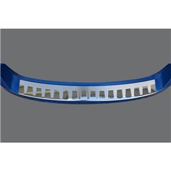 Protection de seuil arrière inox sur mesure pour Skoda Octavia III RS Kombi 2013-2016 'Ribs'